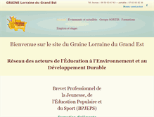 Tablet Screenshot of grainelorraine.org